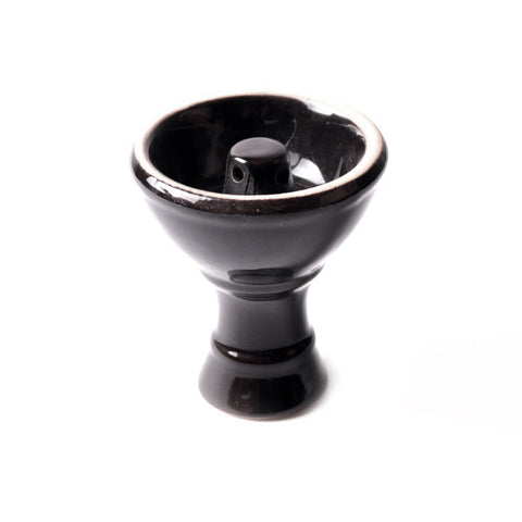 Vortex Ceramic Hookah Bowl - Black