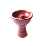 Vortex Ceramic Hookah Bowl - Red