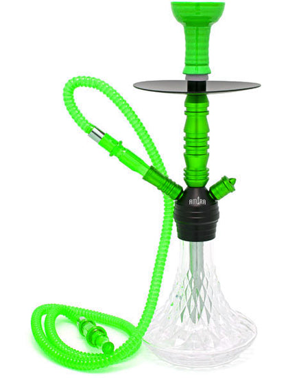 Amira Crystal Hookah - Green