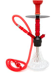 Amira Crystal Hookah - Red