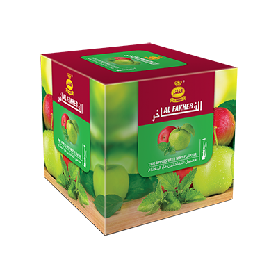 Alfakher Two Apples With Mint Tobacco (250g) – Arabica Hookah Store