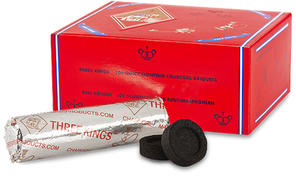 Three Kings Charcoal - 33mm Box