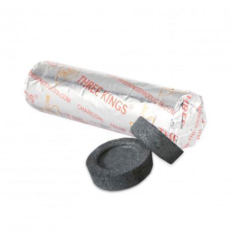 Three Kings Charcoal -33mm Single Roll – Arabica Hookah Store
